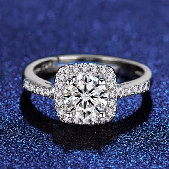 ✨️New Sterling Silver Cute Crystal Jewelry Set - Picture 5 of 6